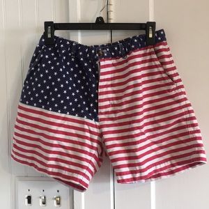 American Flag Chubbies Shorts